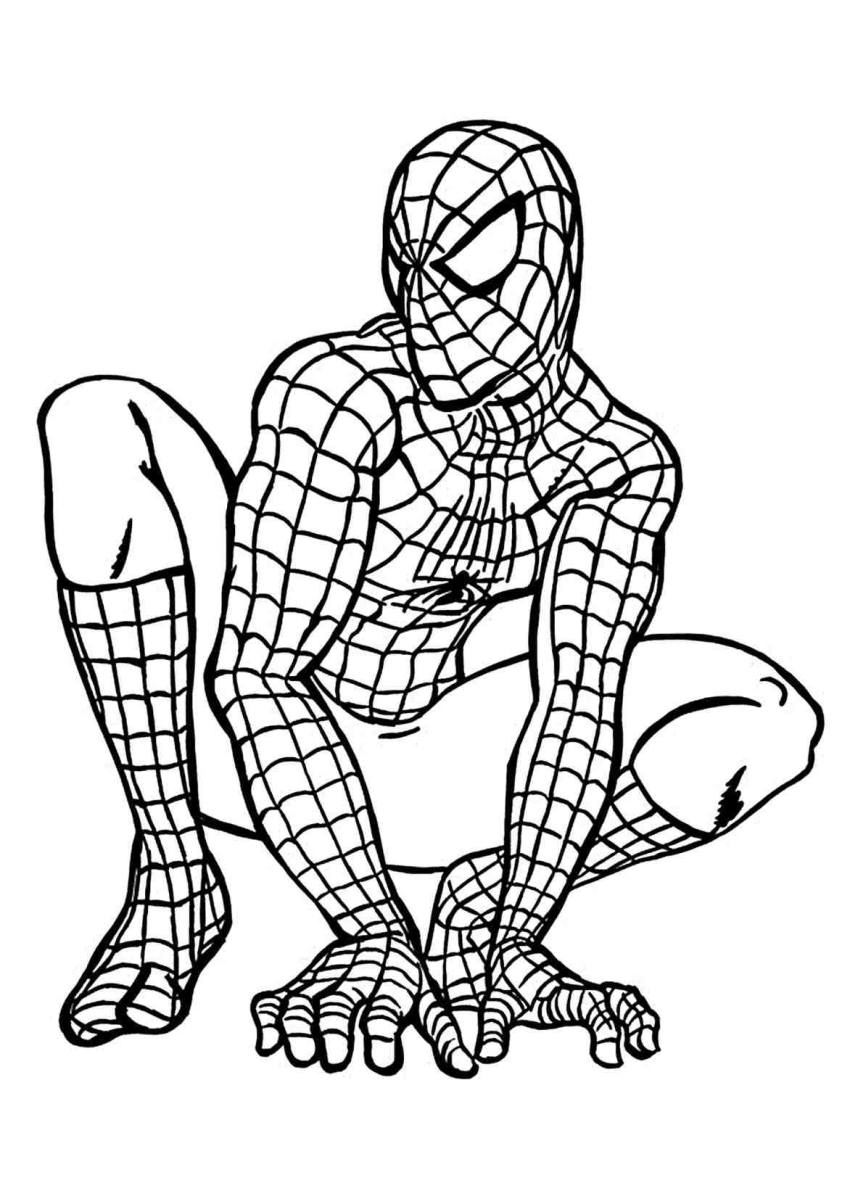 Step By Step Spiderman Drawing Easy