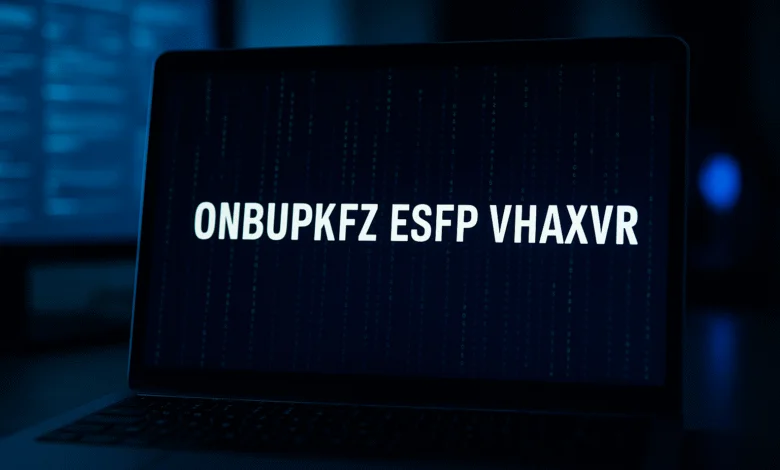 Onbupkfz ESFP VHAXVR